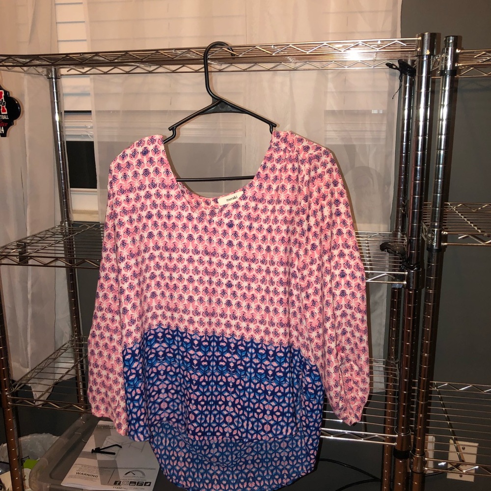 long sleeved blouse
